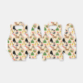 フェスティバル猫クリスマスパターン フェイバーボックス (折り畳みなし)