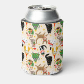 フェスティバル猫クリスマスパターン 缶クーラー (缶裏面)