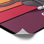 フェスティバル猫好きポスター ポスター (角)