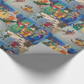 フェスティバル猫用ラッピング紙4 ラッピングペーパー (角)