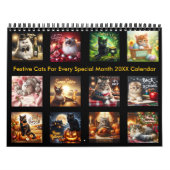 フェスティバル猫20XX カレンダー (カバー)