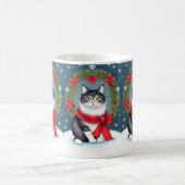 フェスティバル猫 コーヒーマグカップ (中央)