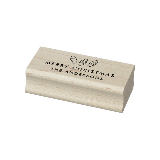 フェスティバル球根クリスマススタンプ ラバースタンプ (スタンプ)