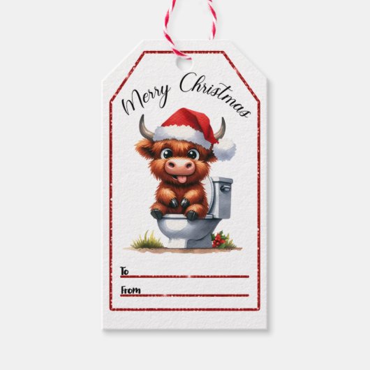 フェスティバル用カウトイレラベル ギフトタグ (正面)