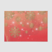 フェスティバル白熱［赤熱］光を放つクリスマスレッドウィンターワンダーランド 薄葉紙 (正面)