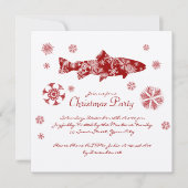 フェスティバル白魚と赤魚のクリスマスパーティー 招待状 (正面)