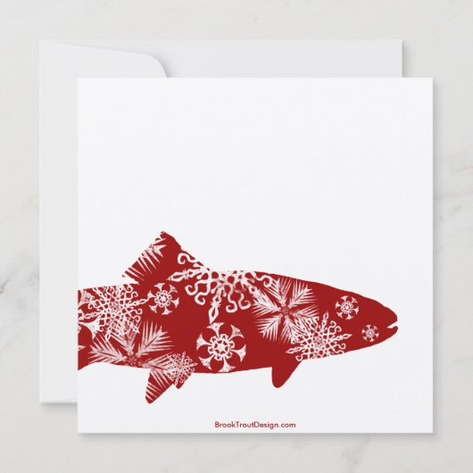 フェスティバル白魚と赤魚のクリスマスパーティー 招待状 (裏面)