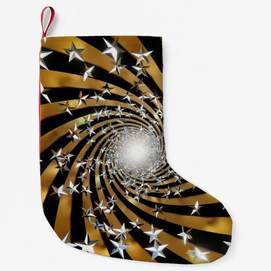 フェスティバル祝と場面 スモールクリスマスストッキング (正面)