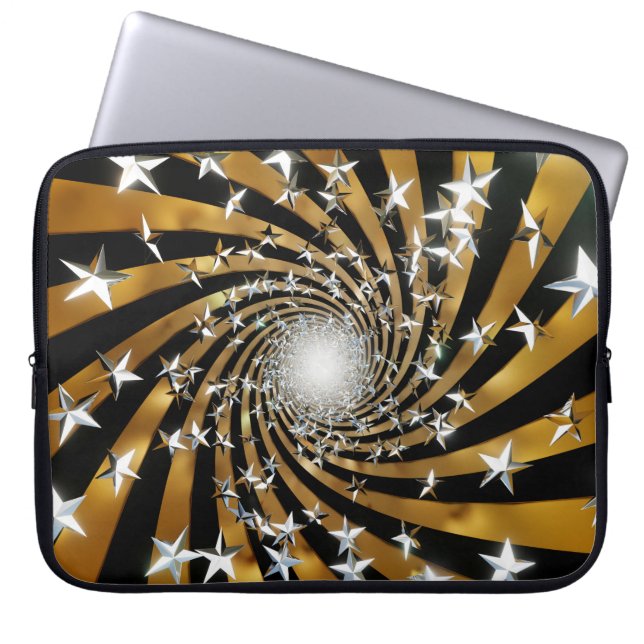 フェスティバル祝と場面 ラップトップスリーブ (正面)