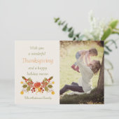 フェスティバル秋の花束感謝祭ファミリーフォト シーズンカード (スタンド正面)