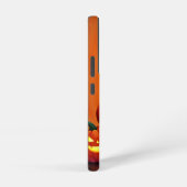 フェスティバル秋ハロウィーンアートブラックフェラインフレンド SAMSUNG GALAXYケース (右側面)