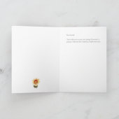 フェスティバル秋フローラリースありがとう サンキューカード (内部)