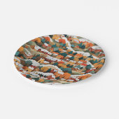 フェスティバル秋紙コラージ村 ペーパープレート (アングル)