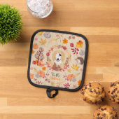 フェスティバル秋 鍋敷き (トップダウン)