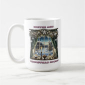 フェスティバル窓(雪景色) コーヒーマグカップ (左)