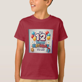 フェスティバル第12誕生祝いボーイズ Tシャツ
