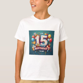 フェスティバル第15誕生祝いボーイズ Tシャツ
