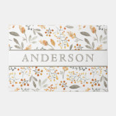 フェスティバル紅葉ファミリー名 ドアマット (正面)