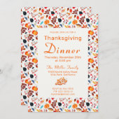 フェスティバル紅葉 招待状 (正面/裏面)