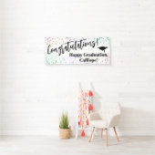 フェスティバル紙吹雪卒業生 横断幕 (インサイチュ)