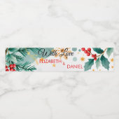 フェスティバル結婚の水ボトルラベル ペットボトルラベル