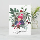 フェスティバル緑葉ユーカリ赤(鳥)ショウジョウコウカンチョウ鳥 シーズンカード (スタンド正面)