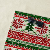 フェスティバル編模様（星あり） ビーチタオル (インサイチュ)