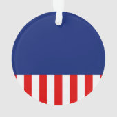 フェスティバル色のシルバースターのような大きなクロム オーナメント (裏面)