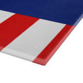 フェスティバル色のシルバースターのような大きなクロム カッティングボード (角)