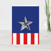 フェスティバル色のシルバースターのような大きなクロム シーズンカード (正面)