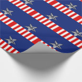 フェスティバル色のシルバースターのような大きなクロム ラッピングペーパー (角)