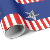 フェスティバル色のシルバースターのような大きなクロム ラッピングペーパー (ロールコーナー)