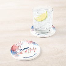 フェスティバル花火ハッピー7月4日名前をカスタムする