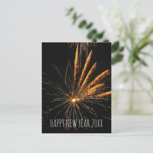 フェスティバル花火フォトハッピー新年2023 シーズンポストカード (スタンド正面)
