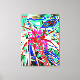 フェスティバル花 キャンバスプリント