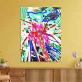 フェスティバル花 キャンバスプリント (インサイチュ (リビング))