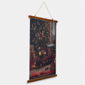 フェスティバル表現 吊り下げ型タペストリー (傾斜あり)
