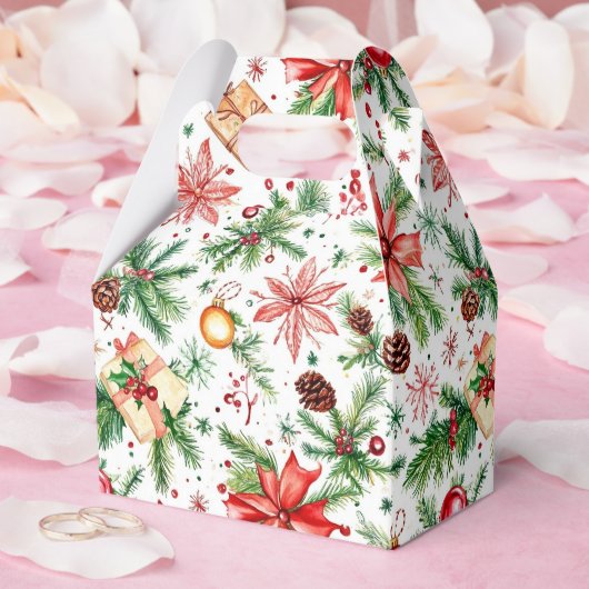 フェスティバル装飾クリスマス フェイバーボックス (ウェディング)
