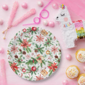 フェスティバル装飾クリスマス ペーパープレート (パーティー)