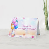 フェスティバル誕生日カード カード (裏面)