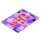 フェスティバル誕生日デザイン:今日は私の誕生日 ノートブック (左側)