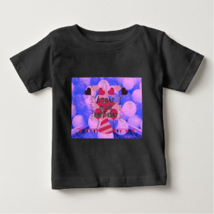 フェスティバル誕生日デザイン:今日は私の誕生日 ベビーTシャツ