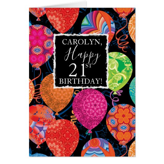 フェスティバル誕生日バルーン (正面)