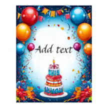 フェスティバル誕生祝いとバルーン