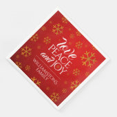 フェスティバル赤い愛と平和と喜び雪片 (コーナー)