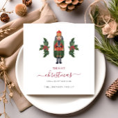 フェスティバル赤くるみ割りメリークリスマス シーズンカード