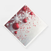 フェスティバル赤と白のクリスマス装飾 (コーナー)