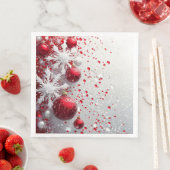 フェスティバル赤と白のクリスマス装飾 (インサイチュ)