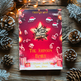 フェスティバル赤と白休日応援カスタマイズ 招待状