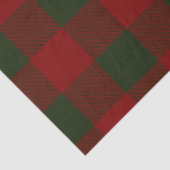 フェスティバル赤と緑の格子模様クリスマスラッピング 薄葉紙 (詳細)